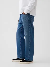 Straight Jeans - Medium wash — view 3