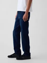 Straight Jeans - Worn dark — view 3