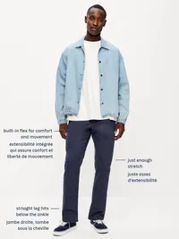 Straight Rotation Chino Pants - Dark Gray — view 5