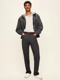 Straight Tech Hybrid Pants - Panther — view 2