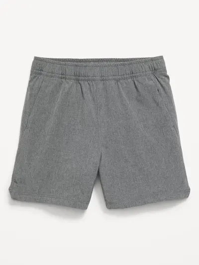 StretchTech Shorts for Toddler Boys - Grey Mixmaster