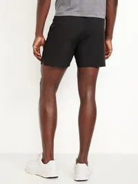 StretchTech Workout Shorts -- 5-inch inseam - Black Jack — view 2