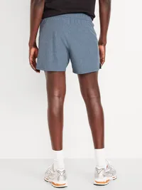 StretchTech Workout Shorts -- 5-inch inseam - Wintry Waters — view 2