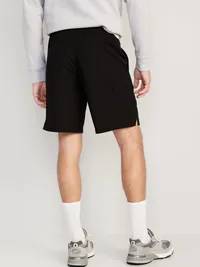 StretchTech Workout Shorts -- 9-inch inseam - Black Jack — view 2