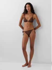 String Bikini Bottom - Leopard — view 3