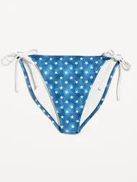 String Bikini Swim Bottoms - Stars — view 4