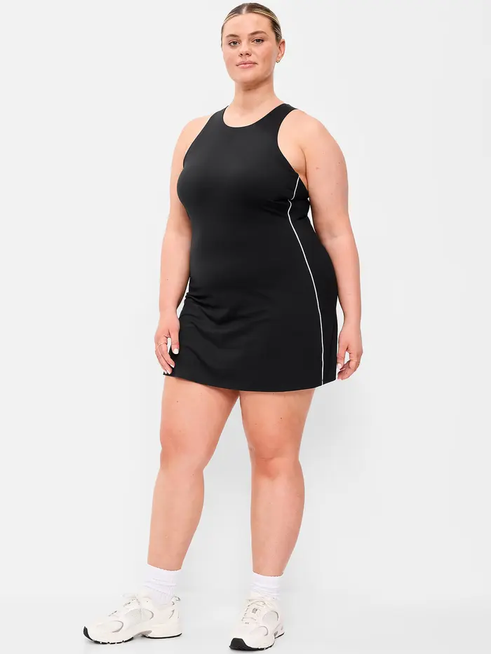 StudioSmooth Athletic Dress - Black Jack