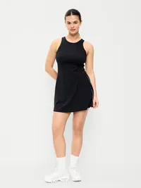 StudioSmooth Athletic Dress - Black Jack — view 5