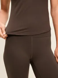 StudioSmooth Base Layer Tank Top - Black Coffee — view 4
