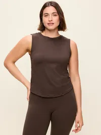 StudioSmooth Base Layer Tank Top - Black Coffee — view 5
