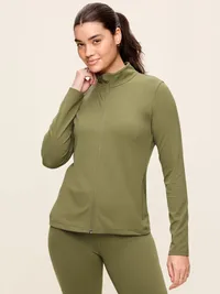 StudioSmooth Full-Zip Jacket - Hearthwood — view 5