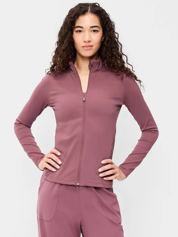 StudioSmooth Full-Zip Jacket - Rosette