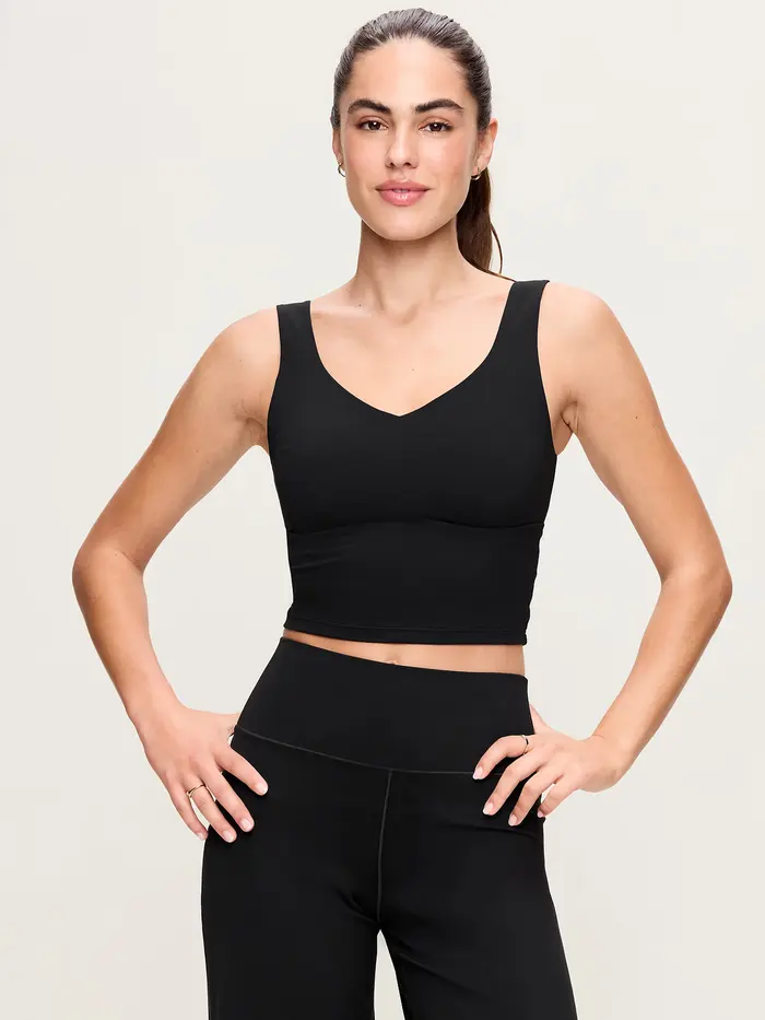 StudioSmooth Longline Top - Black Jack