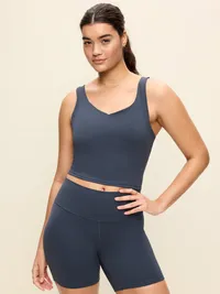 StudioSmooth Longline Top - Dusk Navy — view 5
