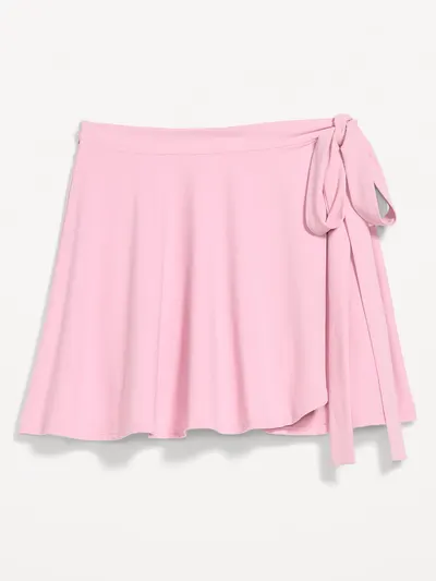 StudioSmooth Mini Wrap Skirt - Bergamot