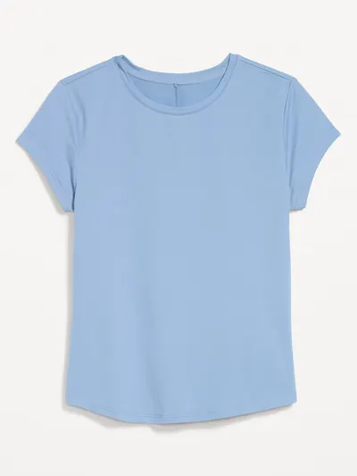 StudioSmooth Short-Sleeve Base Layer Top - Kyanite