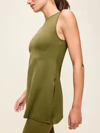 StudioSmooth Tunic Tank - Hearthwood — view 4