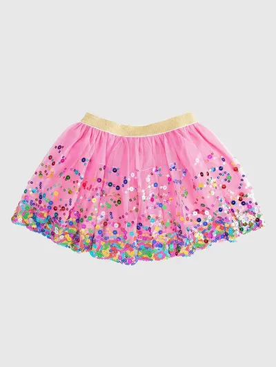 Sweet Wink Confetti Tutu - Raspberry