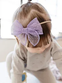 The Abigail Headband Bow Set - Multi — view 4