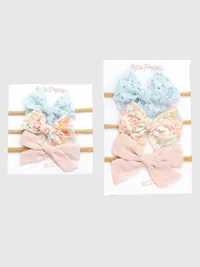 The Hannah Headband Bow Set - Multi — view 2