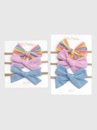 The James Headband Bow Set - MULTI — view 2
