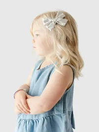 The Lauren Bow Clip Set - Multi — view 3