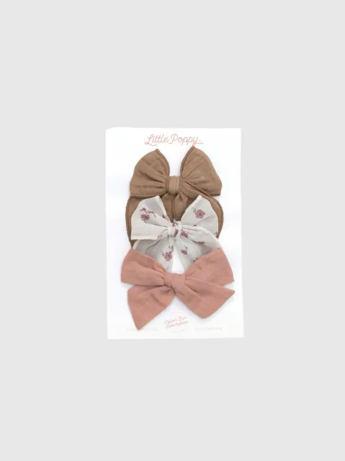 The Monet Bow Clip Set - Multi