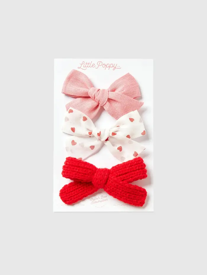 The Rosie Bow Clip Set - Multi