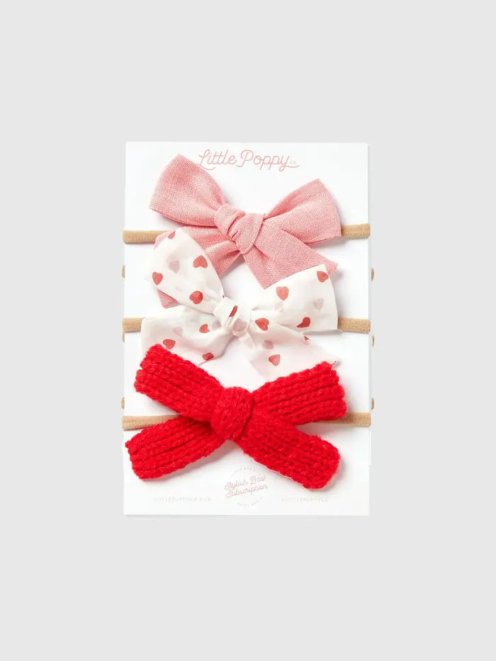 The Rosie Headband Bow Set - Multi
