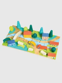 Tiny Town Jigsaw Puzzle Toy - Multi — view 2