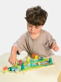 Tiny Town Jigsaw Puzzle Toy - Multi — view 4
