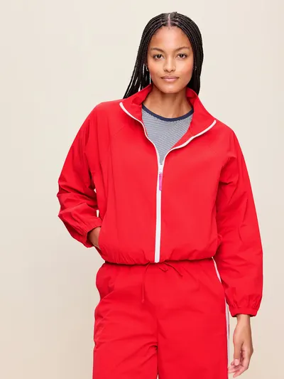 TrekTech Oversized Jacket - Amaryllis