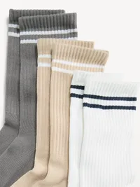 Tube Socks 3-Pack - Neutral Stripe — view 2
