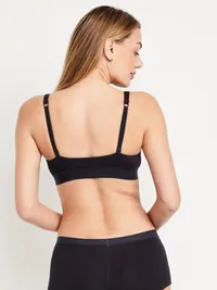 Ultra-Ribbed Bralette - Black Jack — view 2