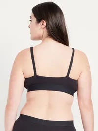 Ultra-Ribbed Bralette - Black Jack — view 5
