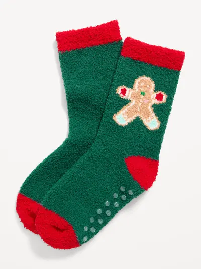 Unisex Cozy Socks for Toddler & Baby - Gingerbread (Match the Fam!)