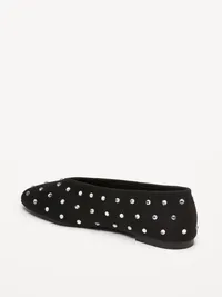 V-Cut Ballet Flats - Crystal — view 5