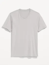 V-Neck T-Shirt - Grayscale — view 4