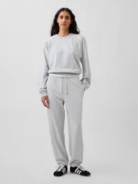 VintageSoft Terry Raglan Sweatshirt - Heather grey — view 5