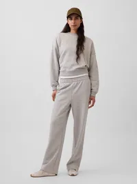 VintageSoft Wedge Crew Sweatshirt - Light heather grey — view 4