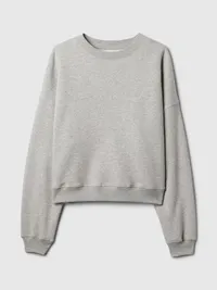 VintageSoft Wedge Crew Sweatshirt - Light heather grey — view 5