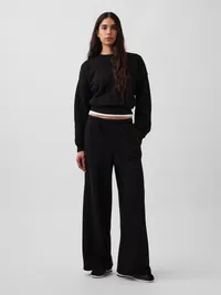 VintageSoft Wedge Crew Sweatshirt - True black — view 4