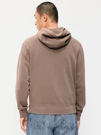 Washed Rotation Hoodie - Dark Walnut — view 2