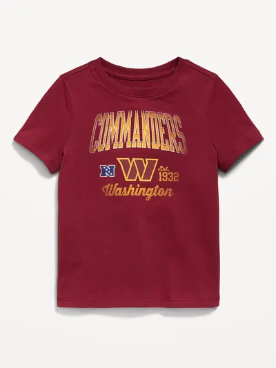 Washington Commanders Unisex Graphic T-Shirt for Toddler - Washington Commanders
