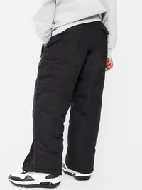 Water-Resistant Snow Pants for Boys - Black Jack — view 2