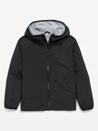 Water-Resistant Zip-Front Jacket for Boys - BlackJack — view 2