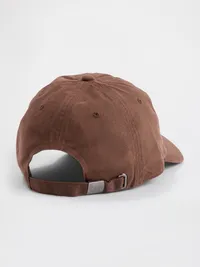 Waxed Canvas Baseball Hat - BROWN 6 — view 2