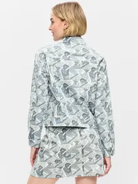Wow Classic Jean Jacket - Blue Bandana — view 2