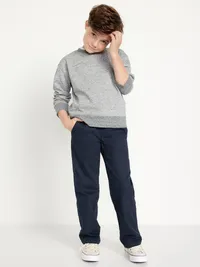 WOW Straight Leg Pull On Pants for Boys - In the Navy — view 3