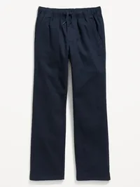 WOW Straight Leg Pull On Pants for Boys - In the Navy — view 4